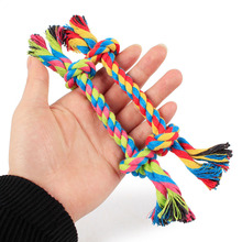 Игрушка-погрызушка для собаки в виде веревки с узлами 2024 - купить недорого