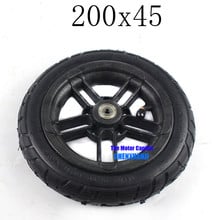 Горячая продажа хорошая репутация 200x45Wheel и Hub подходит для M8 M10 пневматическое колесо 8 "скутер инвалидная коляска воздушное колесо E-twow S2 скутер 2024 - купить недорого