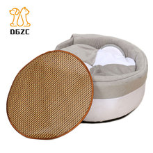 Warm Breathable Dog House Soft Plush Kennels Cat Sleeping Nest Cat Bed with Removable Cushion Inside Pet Bed Kennel Mat 2024 - buy cheap