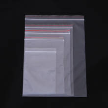 100pcs/lot Small Zip Lock Plastic Bags Reclosable Transparent Jewelry/Food Storage Bag Kitchen Package Bag Clear Ziplock Bag D4 2024 - buy cheap