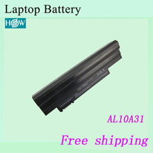 6600mah AL10A31 AL10B31 AL10G31 ICR17/65 LC.BTP00.128 LC.BTP00.129  Laptop battery For ACER Aspire One AOD255 2024 - buy cheap