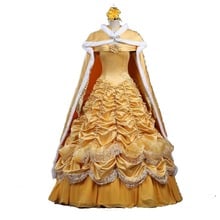 Fantasia com manto dourado elegante cosplay 2024 - compre barato