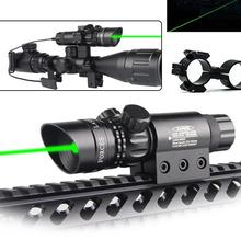 Adjustatble Tactical Green Beam Laser Sight With Rail Mount Laser Emitter for Rifle Gun HT3-0004G 2024 - купить недорого