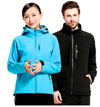 Outdoor Sport Waterproof Windbreaker Warm Anti-sweat Sweater Thick Fishing Coat Softshell Camping Men And Woman Hiking Jacket 2024 - buy cheap