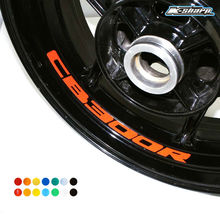 8X custom inner rim decals wheel reflective Stickers stripes Fit HONDA CB 300R 2024 - buy cheap