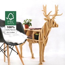 Высококачественная серия «S», деревянный стол с оленями, мебель, пазл для самостоятельной сборки 2024 - купить недорого