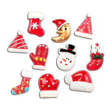 10Pcs Mixed Resin Christmas Series Cabochon Flatback Decoration Crafts Embellishments For Scrapbooking Diy Accessories 2024 - buy cheap