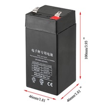 Аккумуляторная батарея LiangTe 4 в, 4 А · ч, Akamulyator, незаливающаяся, герметичная, свинцово-кислотная аккумуляторная батарея 2024 - купить недорого