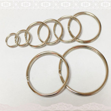 100pcs/ Lot High Quality Metal Silver Curtain Ring Movable Rod Clips Window Shower Curtains Rings Hanging Clamp General Model 2024 - buy cheap
