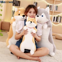 1pc 60cm Cute Corgi Dog Plush Toys Soft Kawaii Animal Cartoon Dog Stuffed Plush Sofa Pillow Lovely Christmas Presents for Kids 2024 - buy cheap