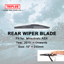 Rear Wiper Blade for Mitsubishi ASX (2010-Onwards) 1pc 10" 250mm,Car Rear Windscreen Wipers,for Back Windshield Blades 2024 - buy cheap