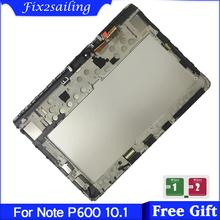 Pantalla táctil LCD para móvil, montaje de digitalizador con marco de repuesto para Samsung GALAXY Note 10,1, SM-P600, P605, P600, P601 2024 - compra barato