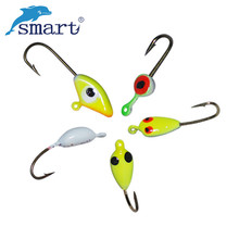 20pcs Ice Fishing Lure 19/20/21mm Lead Ice Jig With Hooks Winter Fishing Bait Pesca Jig Pescaria Leurre Peche 2024 - buy cheap