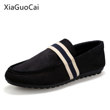 Fashion Men Loafers New Style Breathable Men Canvas Shoes High Quality Suede Flats Slip-on Black & Red Shoes X890 5 2024 - buy cheap