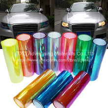 1 Rolls Chameleon Headlight Film Taillight / Motorbik Rear Lamp Neochrome Tinting Film 10 Colors available Size 0.3x9m/ Roll 2024 - buy cheap
