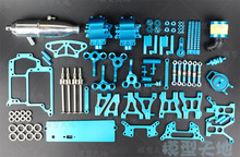 Upgrade Parts Package Blue For RC 1/10 HSP Nitro Car  XSTR POWER 94122 2024 - buy cheap