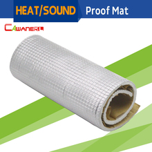 Cawanerl 12" X 40" Firewall Sound Deadener Car Heat Shield Insulation Mat Aluminum Foil Deadening Control Noise 30CM X 100CM 2024 - buy cheap