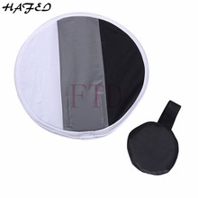 HAFEI Selens-Tarjeta difusora portátil de 31cm, Softbox para Flash Speedlight Canon, Nikon y Sony, color gris y gris, caja suave de Balance Blanco 2024 - compra barato