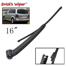 Erick's Wiper 16" Rear Wiper Blade & Arm Set Kit For VW Touran 2003 - 2010 Windshield Windscreen Rear Window 2024 - buy cheap