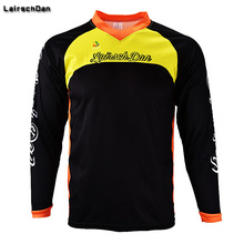 SPTGRVO LairschDan 2019 yellow Downhill Jerseys Cycling DH MTB Summer Mountain Bike TShirt Offroad BMX Motocross Riding Jersey 2024 - buy cheap