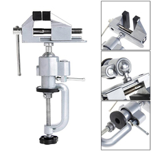 2 In 1 Multifunction Bench Vice Aluminium alloy 360 Degree Table Vise Rotary Tool Universal Clamp inder Holder Drill Stand 2024 - buy cheap