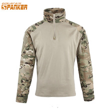 EXCELLENT ELITE SPANKER Male Army Combat Assault T-shirts Military Camouflage Long Sleeve T Shirts Outdoor Men Hunting T-shirts 2024 - buy cheap