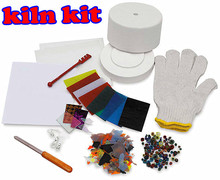 Hot selling kiln small microwave kiln kit to fire gems and beads, small kiln, fusing kiln kit include 14items in 1set 2024 - buy cheap