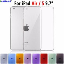 Ultra Slim Silicon Soft Transparent Clear TPU Shell Cover Case for iPad Air 1 iPad 5 A1474 A1475 A1476 9.7  Coque Capa Funda 2024 - buy cheap