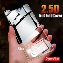 Защитное стекло для iphone, 2 шт./лот, закаленное стекло 2.5d 9h для iphone xsmax xs xr 10s x iphone8 8plus 7 6s plus 5 4 2024 - купить недорого