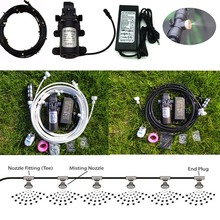 Electric Pump garden water sprayer misting system spray for flowers plant greenhouse watering misting system 2024 - buy cheap