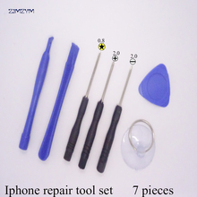 7 in 1 Mobile Phone Repairing Tool Kit Opening Pry Tool LCD Repair Tools With Screwdrivers Set For Iphone 2024 - buy cheap