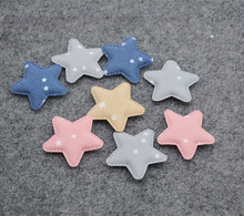 Sew on 3 style  40pcs/lot star ,heart and  elephant  Padded Patches Appliques For Clothes Sewing Supplies Decoration 2024 - buy cheap