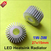 50pcs/lot LED Aluminum Heatsink LED Radiator For 1W 3W High Power Lamp DIY LED Cooler dissipador de calor UFO PCB Radiator 2024 - buy cheap
