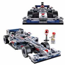 Sluban Assembled Building Blocks Compatible with Lego F1 Racing playmobil Toys Educational DIY Jigsaw Construction Bricks N0352 2024 - buy cheap