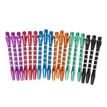 6 Sets/18 Pcs 53mm Aluminum Dart Shafts 6 Colors 2BA Thread Size Medium Length 2024 - buy cheap