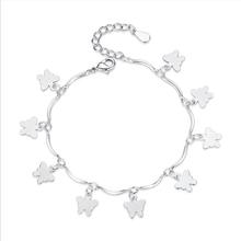 Everoyal Trendy Silver 925 Jewelry Bracelets For Women Star Fashion Butterfly Bracelet Girl Party Accessories Lady Birthday Gift 2024 - buy cheap
