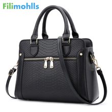 Women Bag Handbags Women Famous Brands Crocodile PU Leather Bags For Women 2019 Luxury Handbags Women Hand Bag Designer S1678 2024 - buy cheap