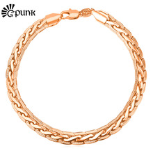 Bracelet Bracelets Men High Quality Gold color  Chunky Chains Snake Bracelet Jewelry Bangles (VITO H5531) 2024 - buy cheap