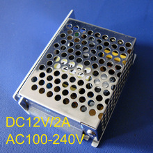 High quality 12V-2A-25W Switching Power Supply 2A DC12V ,85-265AC input power suply 12Vdc Output CE ROSH free shipping 1pcs/lot 2024 - buy cheap