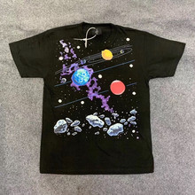 Camiseta de Kanye SPACE SYSTEM para hombre y mujer, camiseta de la mejor calidad, estilo de verano, Travis Scott ASTROWORLD, 1:1 2024 - compra barato