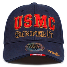2019 new USMC embroidery baseball cap korean hip hop version of the personality caps adjustable dad hat Outdoor Leisure sun hats 2024 - buy cheap