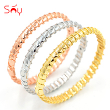 Sunny Jewelry Fashion Jewelry 2021 Cuff Bracelets Bangles Copper High Quality Exquisite Jewelry Round For Women For Party Daily 2024 - buy cheap