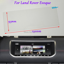 Tommia автомобильный Стайлинг GPS навигационный экран Стеклянная защитная пленка наклейка для Land Rover Evoque автомобильные аксессуары 2024 - купить недорого