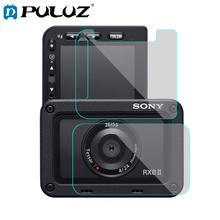 PULUZ передняя линза и задняя ЖК-дисплей Гибкая Анти-отпечатков пальцев AF HD пленка для Sony RX0 II камера защита экрана аксессуары 2024 - купить недорого