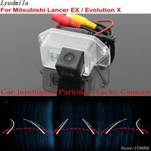 Câmera inteligente de estacionamento/ré lyudmila carro com exibição de faixas de orientação para mitsubishi lancer ex/evolution x câmera de ré 2024 - compre barato