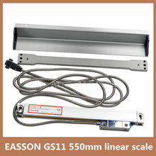 Высококачественные высокоточные линейные весы eассон GS11 1u, аксессуары для токарного станка, 550 мм, ЧПУ сверлильные зеркальные весы dro 2024 - купить недорого