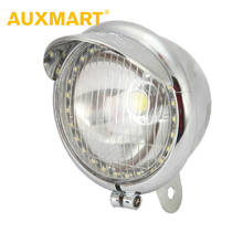 Auxmart 1PC Motorcycle LED Headlight Motorbike Angel Eyes COB Chips LED Bulbs Moto Driving Car Front Fog Head Light Lamp  12V 2024 - buy cheap