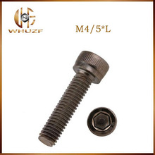 12.9 grade bolts Carbon steel Black nickel hex socket screws M2 M2.5 M3 M4 M5 M6 screws black cylindrical head bolts 2024 - buy cheap