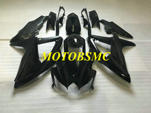 Kit de carenagem, alta qualidade, para gsxr600 750, k8, 08, gsxr 600, gsxr750 2008, 2009, abs, preto brilhante, conjunto + presentes, sh21 2024 - compre barato