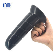 FAAK silicone anal plug with suction cup 2018 sex products masturbate stick anal dildo penis sex toys for woman Prostate massage 2024 - buy cheap